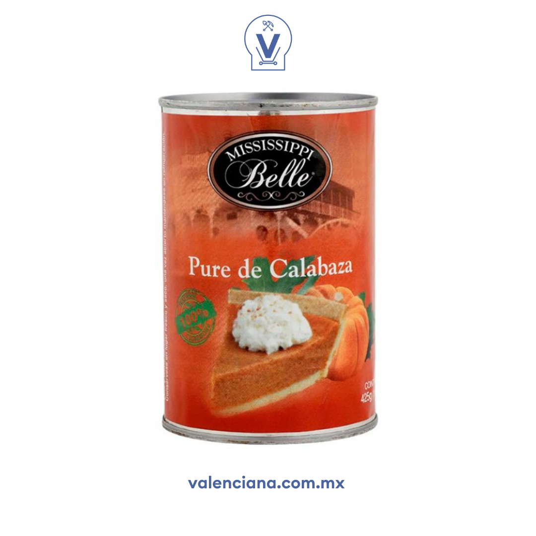 Puré de Calabaza Mississippi Belle 425 gr
