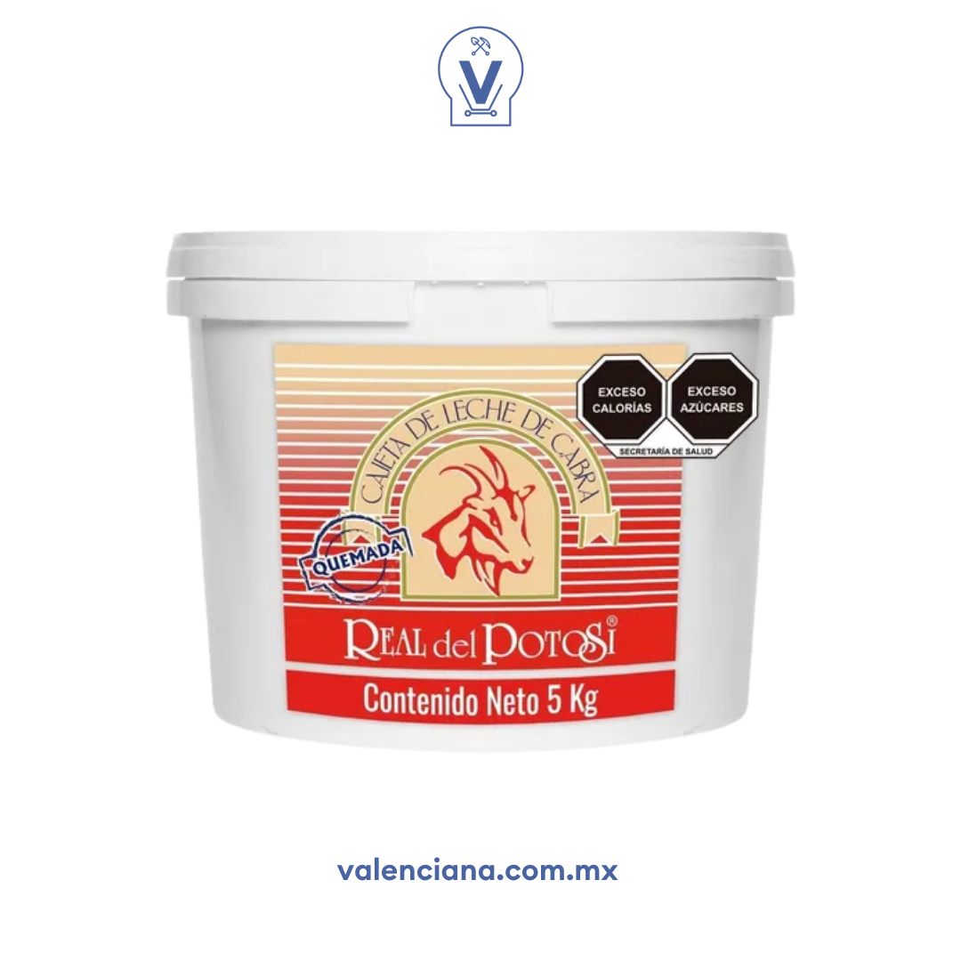 Cajeta Quemada Real Potosi 5 kg