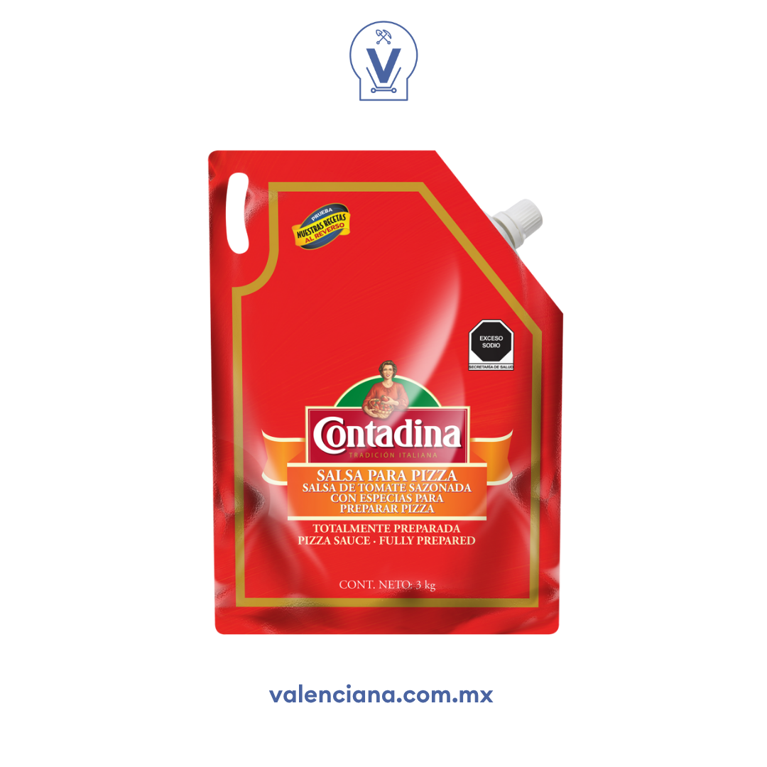 Salsa Para Pizza Contadina 3 kg