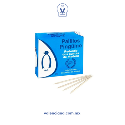 Palillo Pingüino Paquetes con 200 Piezas