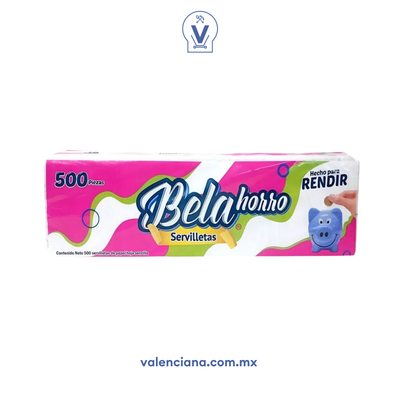 Servilletas Bela con 500 Piezas