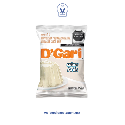 Gelatina de Anis D´Gari 120 gr