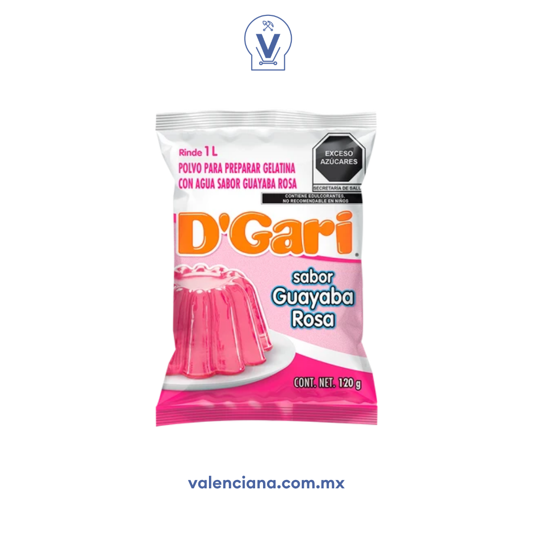 Gelatina Guayaba D´Gari 120 gr