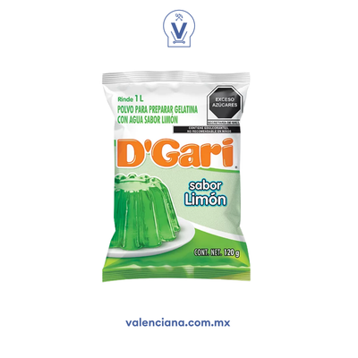 Gelatina de Limón D´Gari 120 gr
