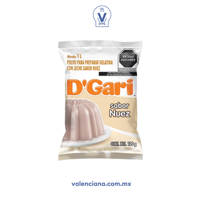 Gelatina de Nuez D´Gari 120 gr