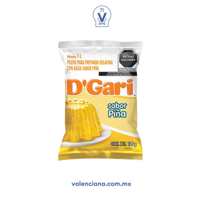 Gelatina de Piña D´Gari 120 gr
