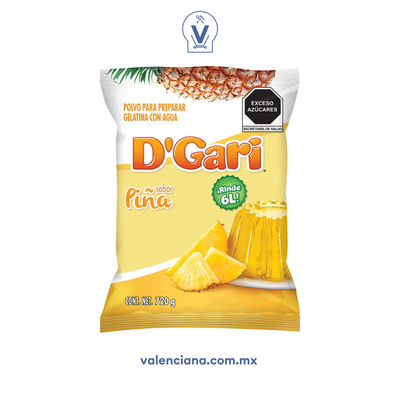 Gelatina de Piña D´Gari 720 gr