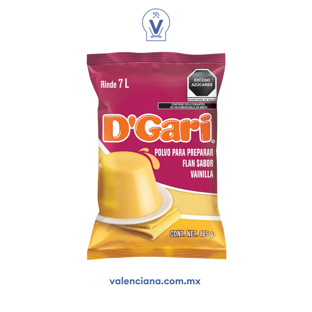 Flan de Vainilla D´Gari 805 gr