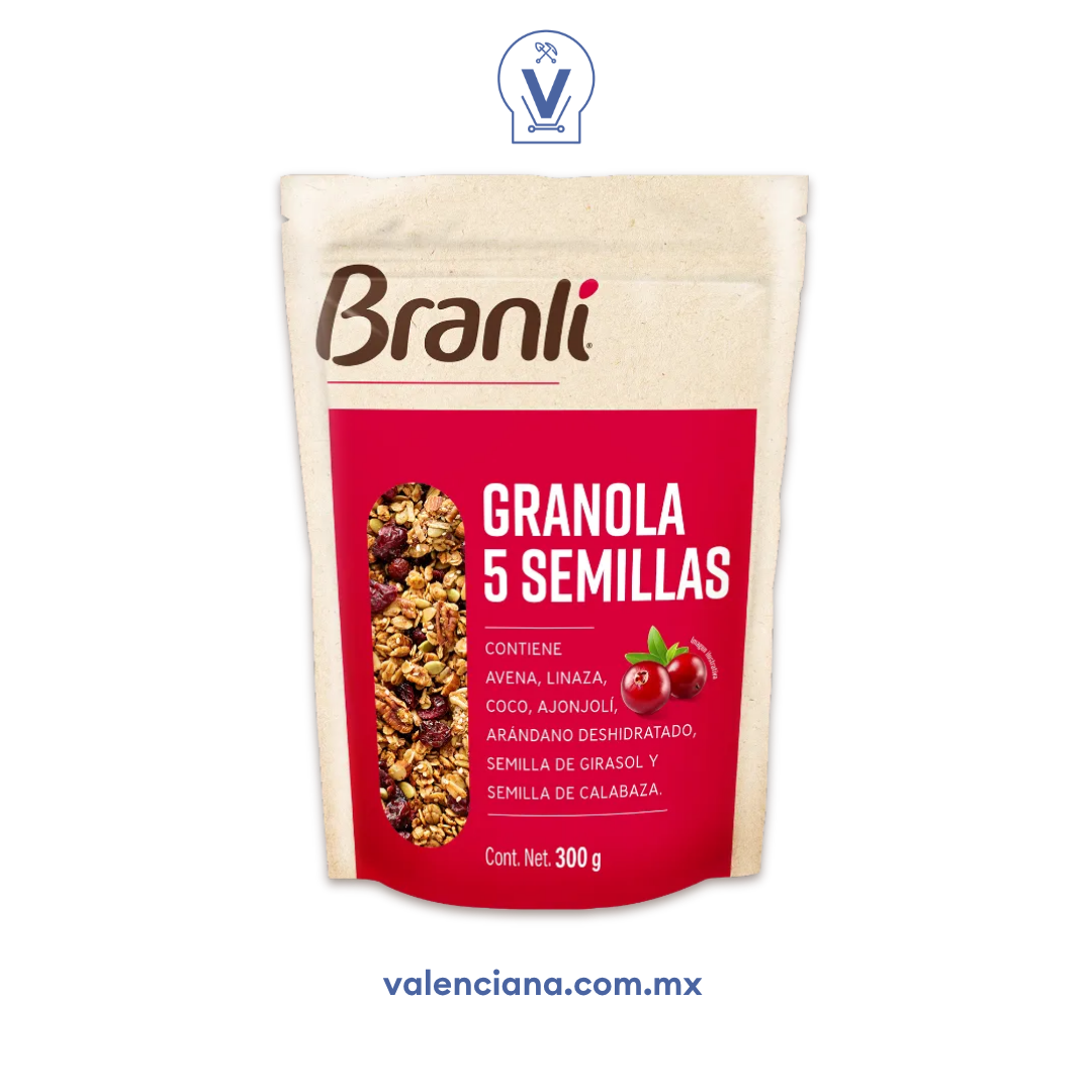 Granola 5 Semillas Branli 300 gr