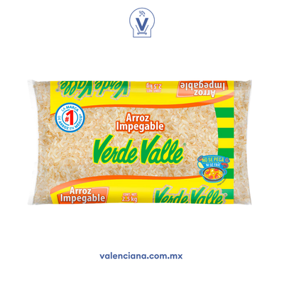 Arroz Precocido Verde Valle 2.5 kg