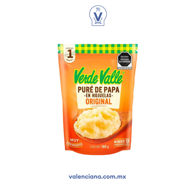 Puré de Papa Verde Valle 160 gr