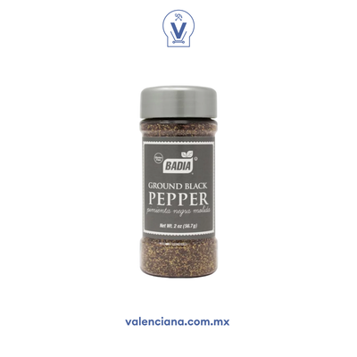 Pimienta Negra Molida Badia 56.7 gr