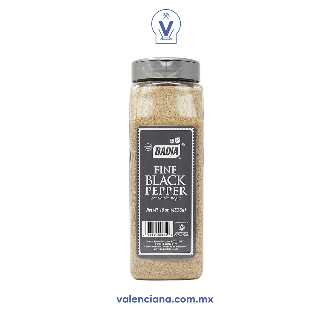 Pimienta Negra Molida Badia 453.6 gr