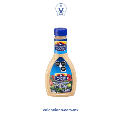 Aderezo Mil Islas Clemente Jacques 237 gr
