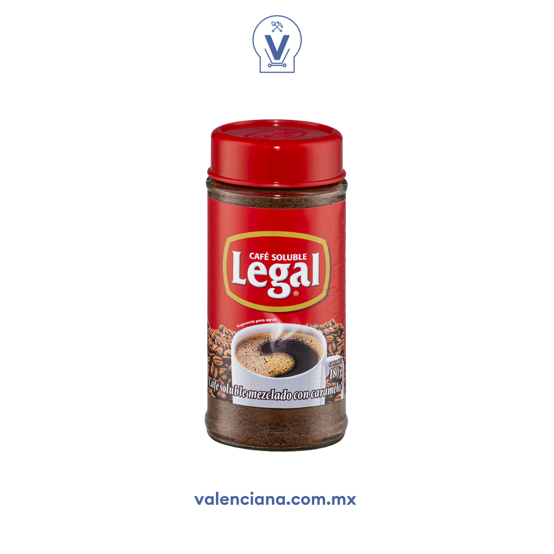 Café Soluble Legal 180 gr