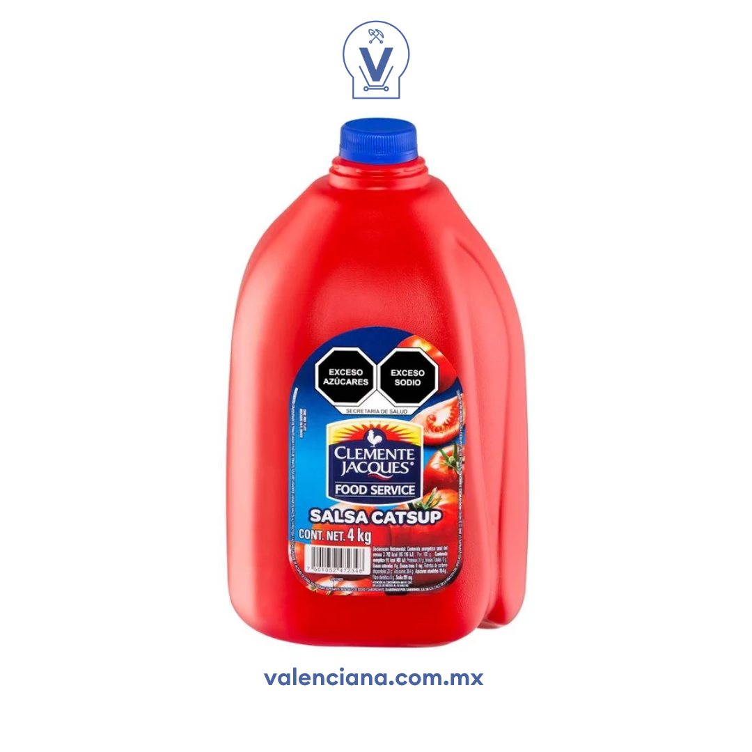 Salsa Catsup Clemente Jacques 4 kg