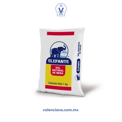 Sal Refinada Elefante 1 kg