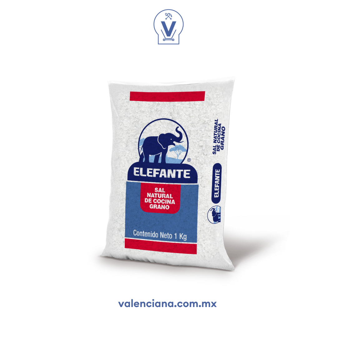 Sal en Grano Elefante 1 kg