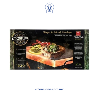 Bloque de Sal del Himalaya Pragná [20 cm x 30 cm] 1 pieza
