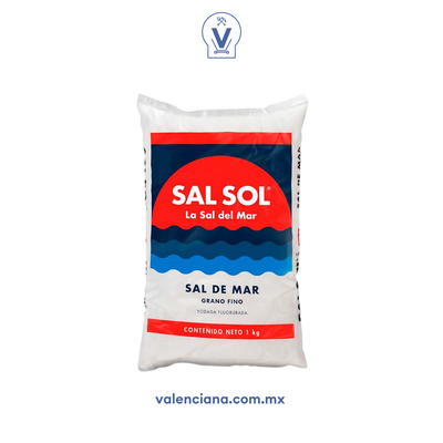 Sal Refinada Sol 1 kg