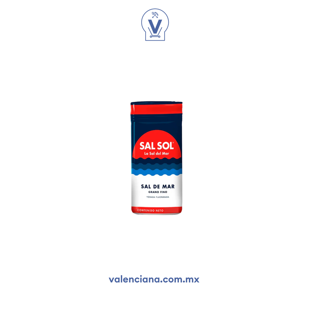 Sal Refinada en Bote Sol 125 gr