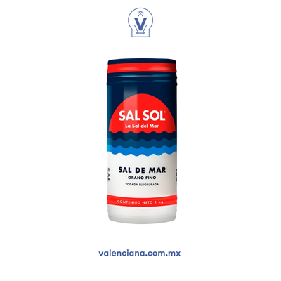 Sal Refinada en Bote Sol 1 kg