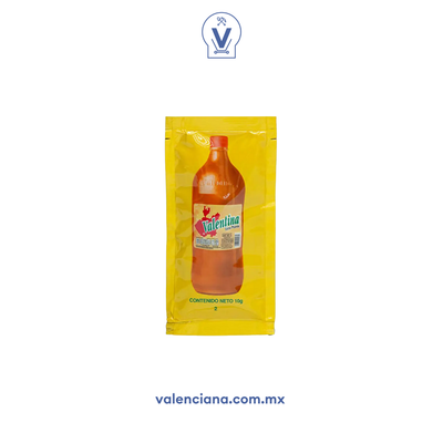 Salsa Picante Valentina Amarilla 900 Sobres de 10 gr