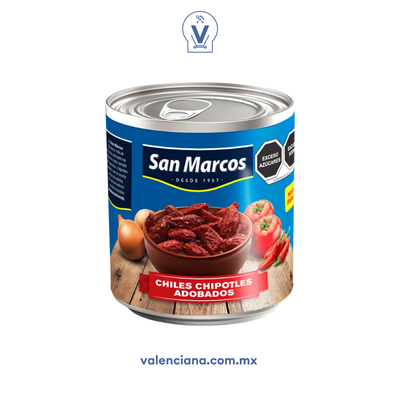 Chile Chipotle San Marcos 800 gr