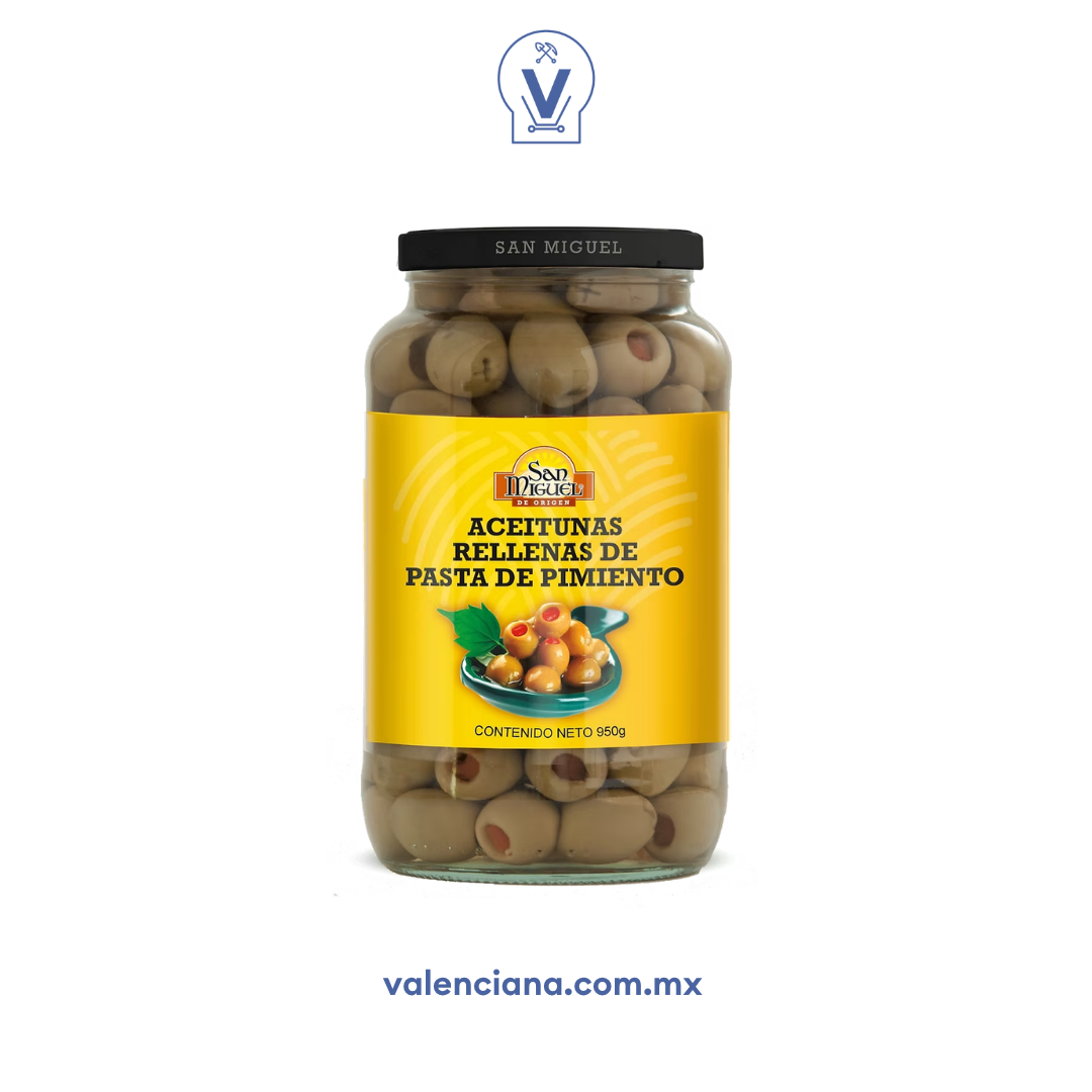 Aceitunas con Pimiento San Miguel 950 gr