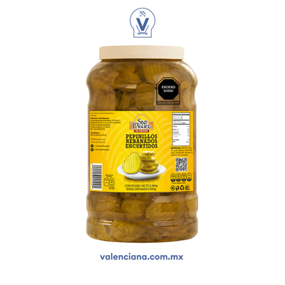 Pepinillos Rebanados San Miguel 3.94 kg