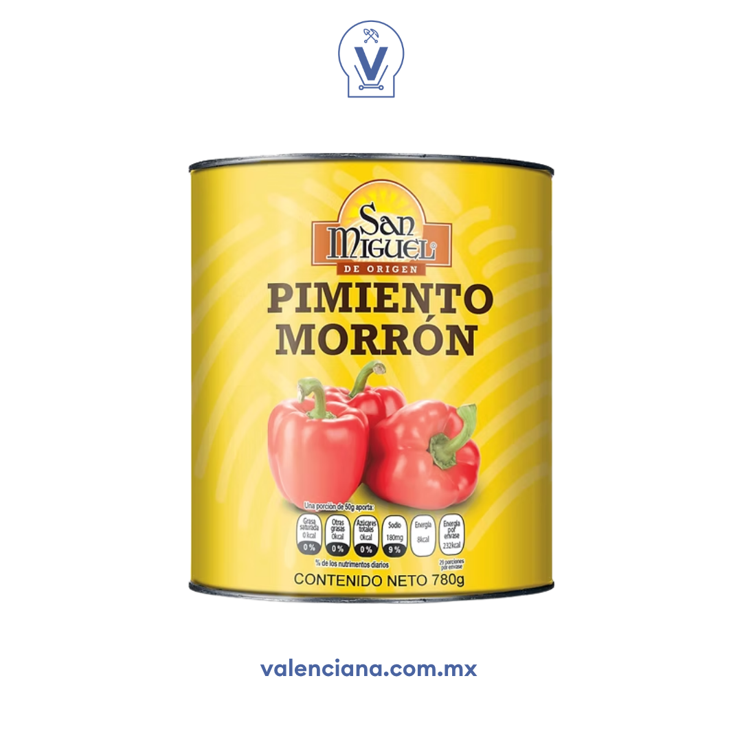 Pimiento Morrón San Miguel 780 gr
