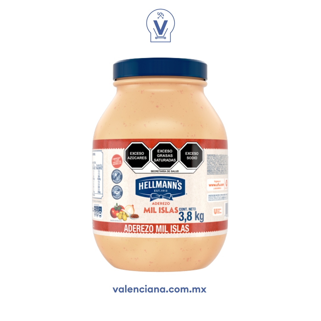 Aderezo Mil Islas Hellmann´s 3.8 kg