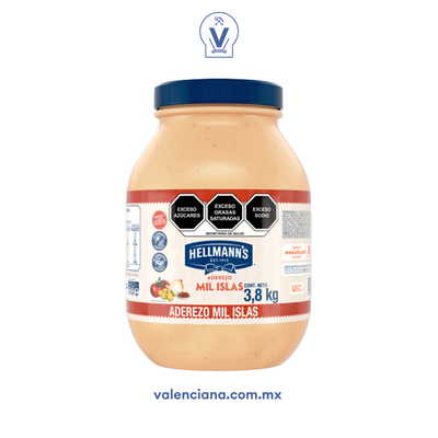 Aderezo Mil Islas Hellmann´s 3.8 kg