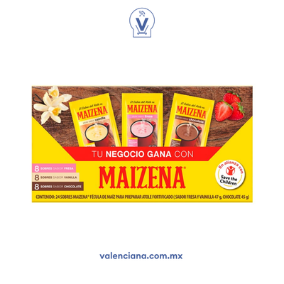 Fécula de Maíz Surtida Maizena 24 Sobres de 45 gr