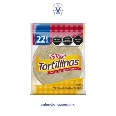 Tortillas de Harina Tía Rosa con 22 Piezas