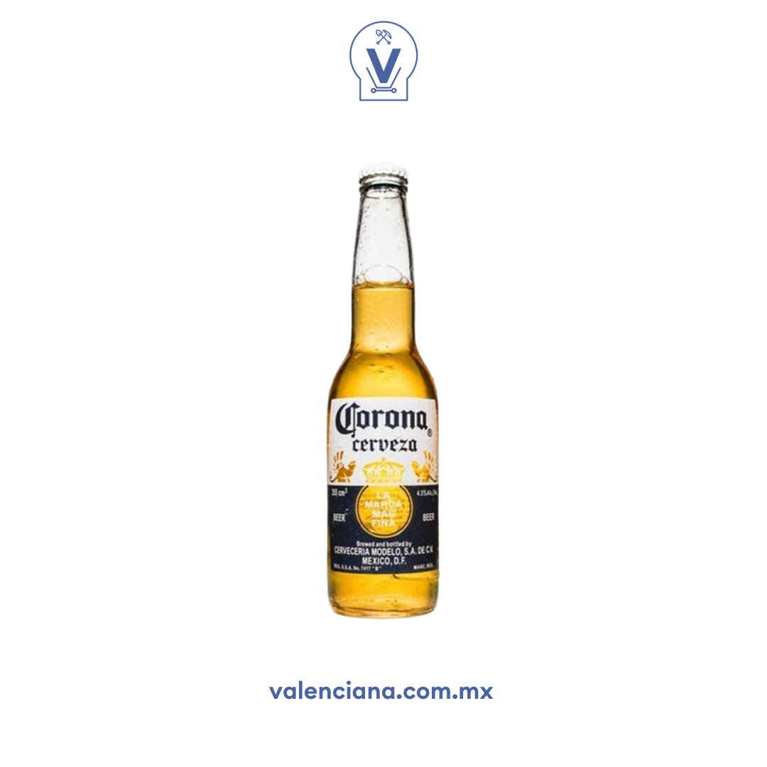 Cerveza Corona Caja con 24 Piezas de 355 ml