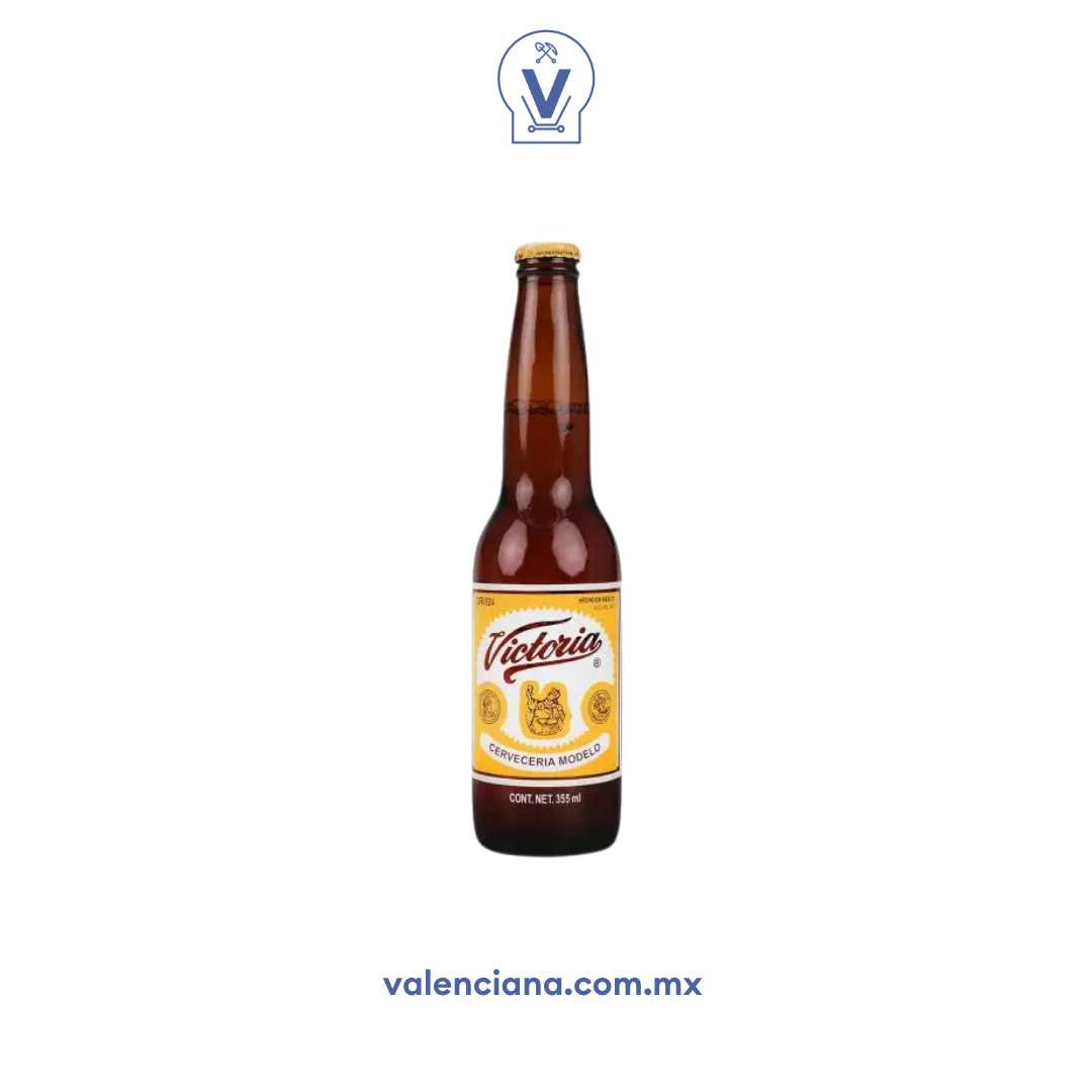 Cerveza Victoria Caja con 24 Piezas de 355 ml