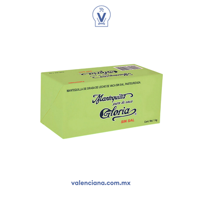 Mantequilla Gloria 1 kg