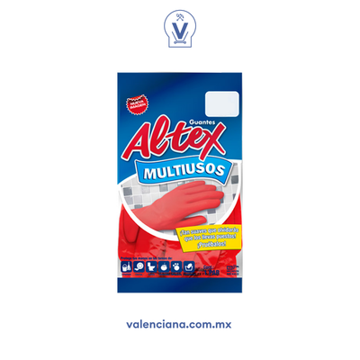 Guantes de Latex Clasicos Rojos 1 Par
