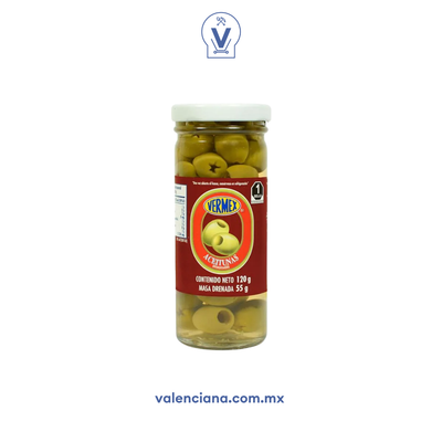 Aceitunas Sin Hueso Vermex 120 gr