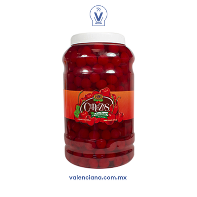 Cerezas con Tallo Vermex 4.25 kg