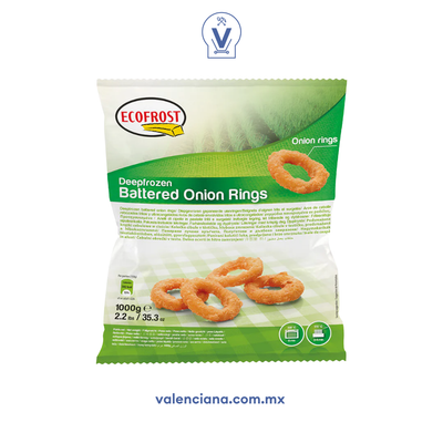 Aros de Cebolla Ecofrost 1 kg