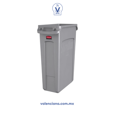 Contenedor Slim Jim Rubbermaid 1 pieza