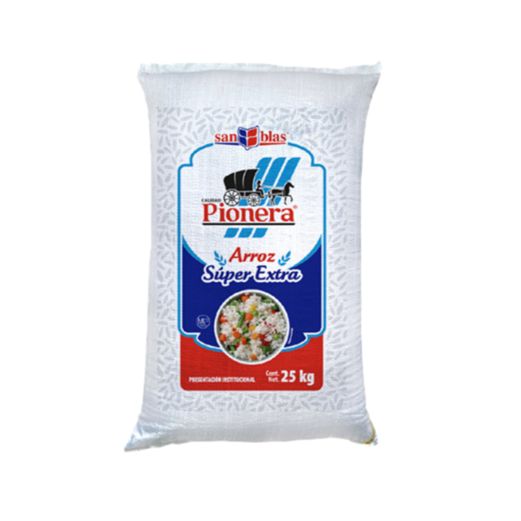 Arroz Super Extra Pionera 25 kg – LaValencianaMX