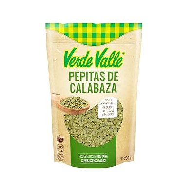 Pepitas de Calabaza Verde Valle 230 gr