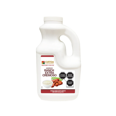 Aderezo Ranch Extra Cremoso Custom Culinary 3.4 kg