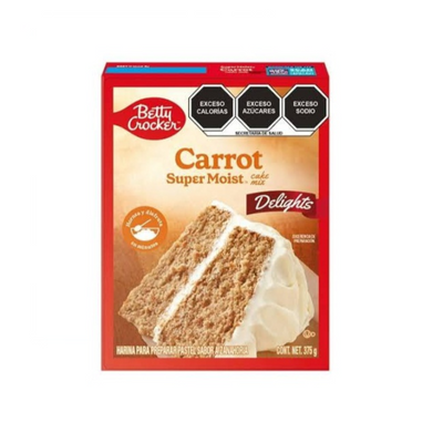 Harina Para Pastel de Zanahoria Betty Crocker 375 gr