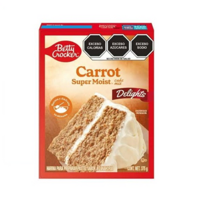 Harina Para Pastel de Zanahoria Betty Crocker 375 gr