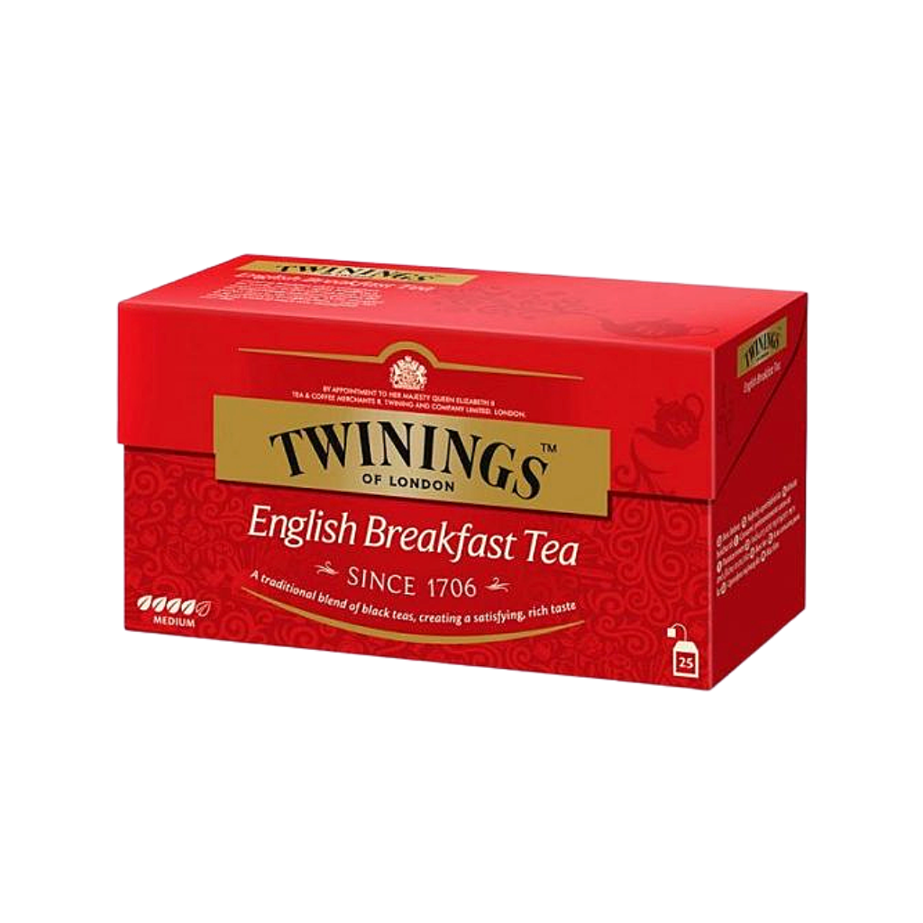 Té Desayuno Ingles Twinings 25 Sobres de 2 gr