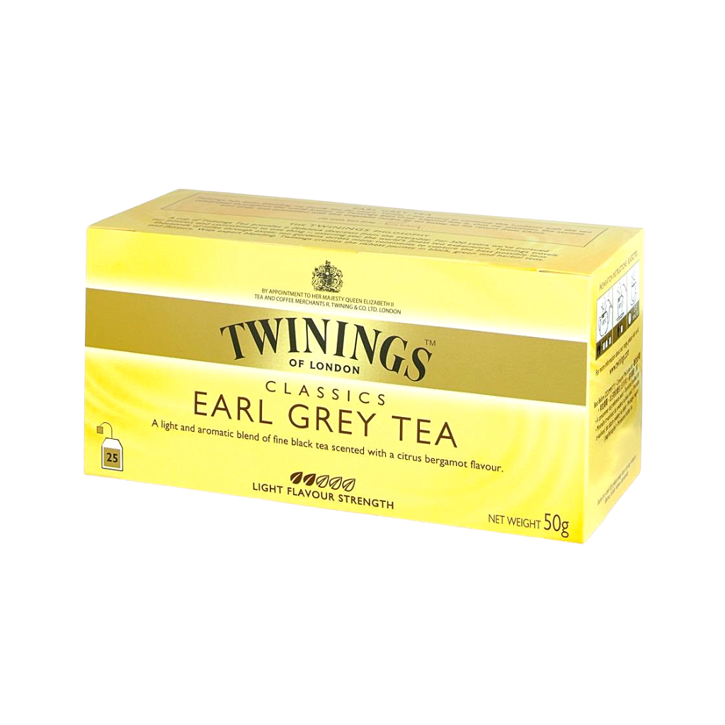 Té Earl Grey Twinings 25 Sobres de 2 gr